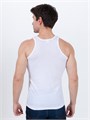 Майка мужская бельевая борцовка бесшовная Комплект 3 шт. Белый TSHRT_3_штук_белый